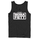 Men's Star Wars: The Book of Boba Fett White Logo Tank Top