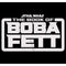 Men's Star Wars: The Book of Boba Fett White Logo Long Sleeve Shirt