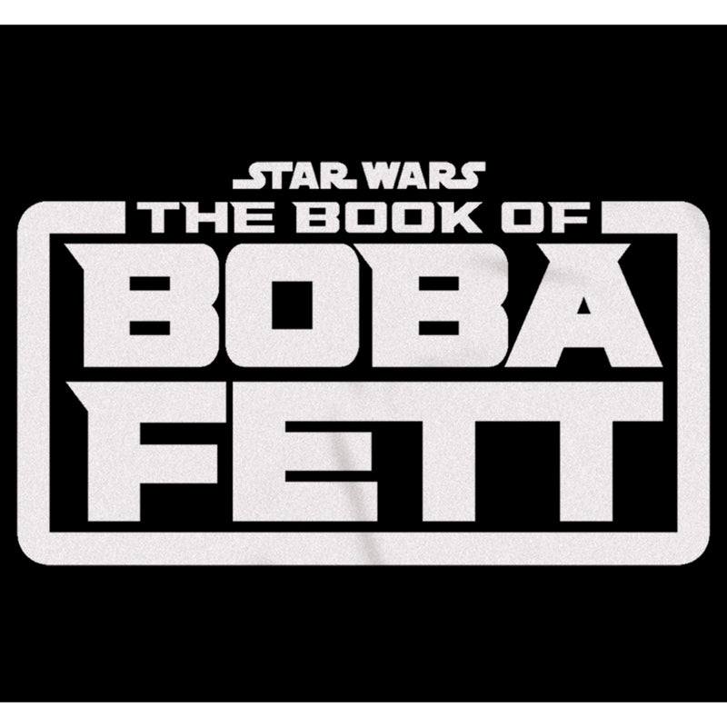 Men's Star Wars: The Book of Boba Fett White Logo Long Sleeve Shirt