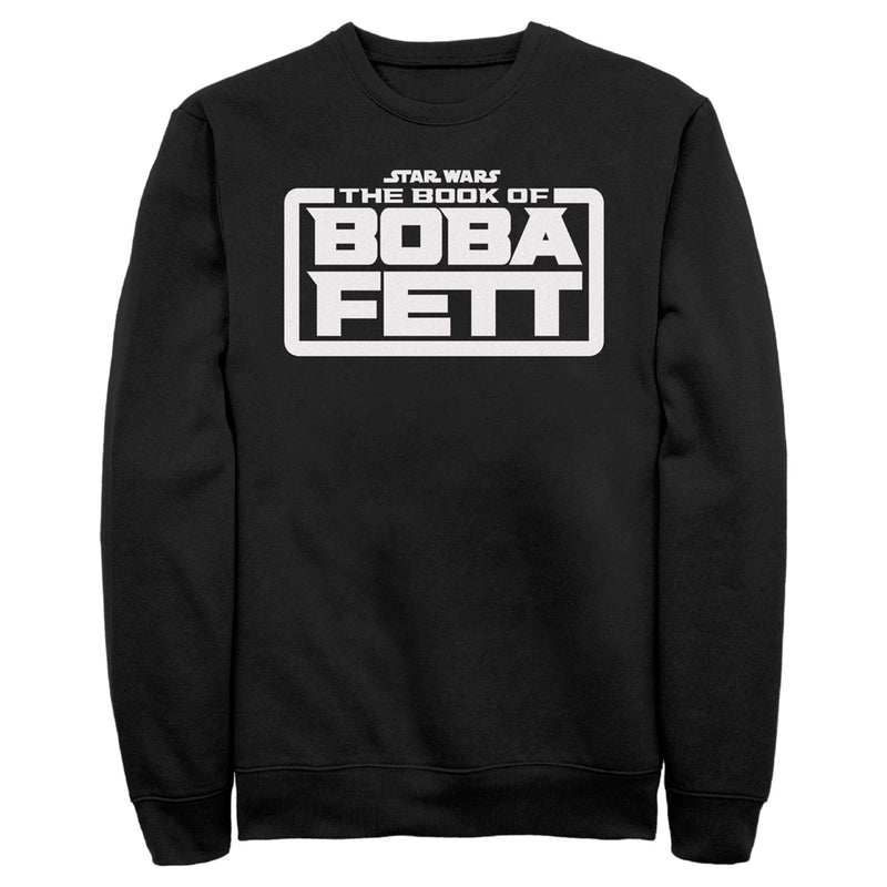 Men's Star Wars: The Book of Boba Fett White Logo Sweatshirt