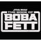 Junior's Star Wars: The Book of Boba Fett White Logo Racerback Tank Top