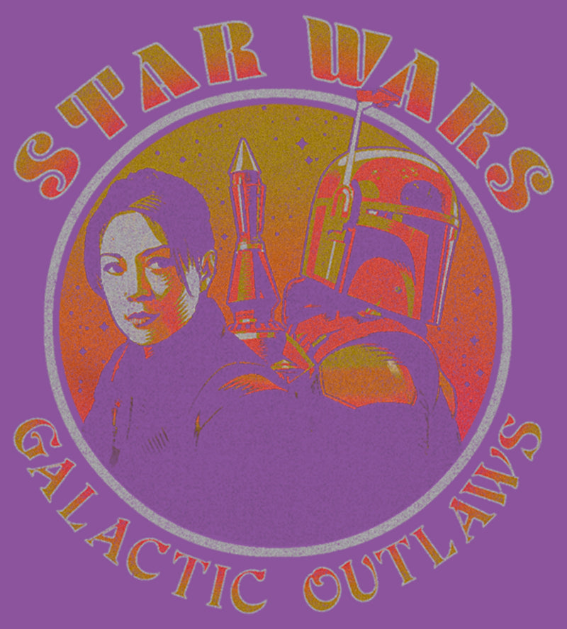 Girl's Star Wars: The Book of Boba Fett Galactic Outlaws T-Shirt