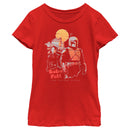 Girl's Star Wars: The Book of Boba Fett The Legend Lives Sunset T-Shirt