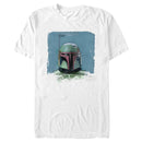 Men's Star Wars: The Book of Boba Fett Watercolor Portrait T-Shirt