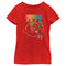 Girl's Star Wars: The Book of Boba Fett Retro Rainbow Logo T-Shirt