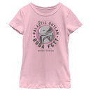 Girl's Star Wars: The Book of Boba Fett Galactic Outlaw Distressed Logo T-Shirt