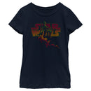 Girl's Star Wars: The Book of Boba Fett Distressed Retro Star Wars Logo T-Shirt