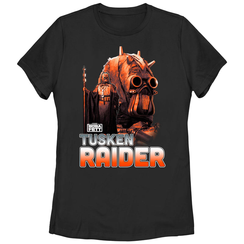 Women's Star Wars: The Book of Boba Fett Tusken Raider Outlaw Hunter T-Shirt