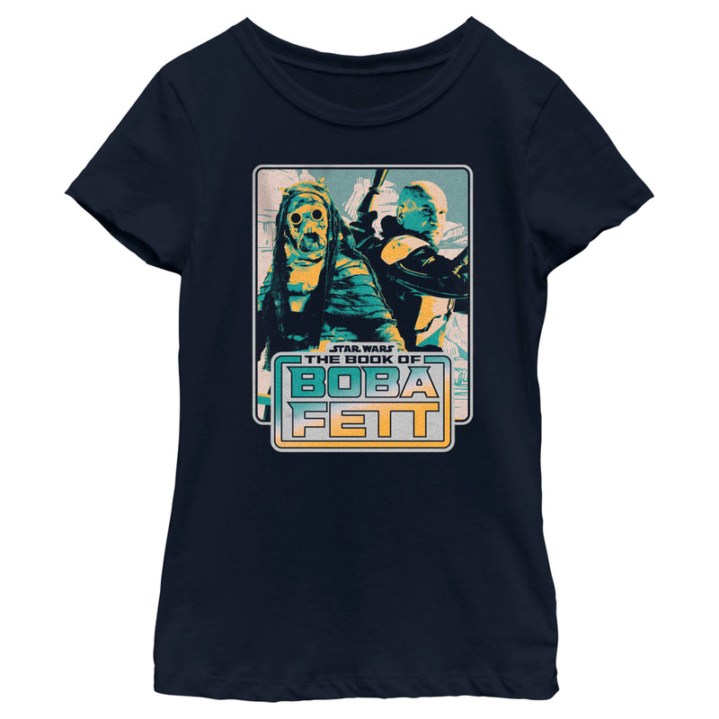 Girl's Star Wars: The Book of Boba Fett Tatooine Survivors T-Shirt