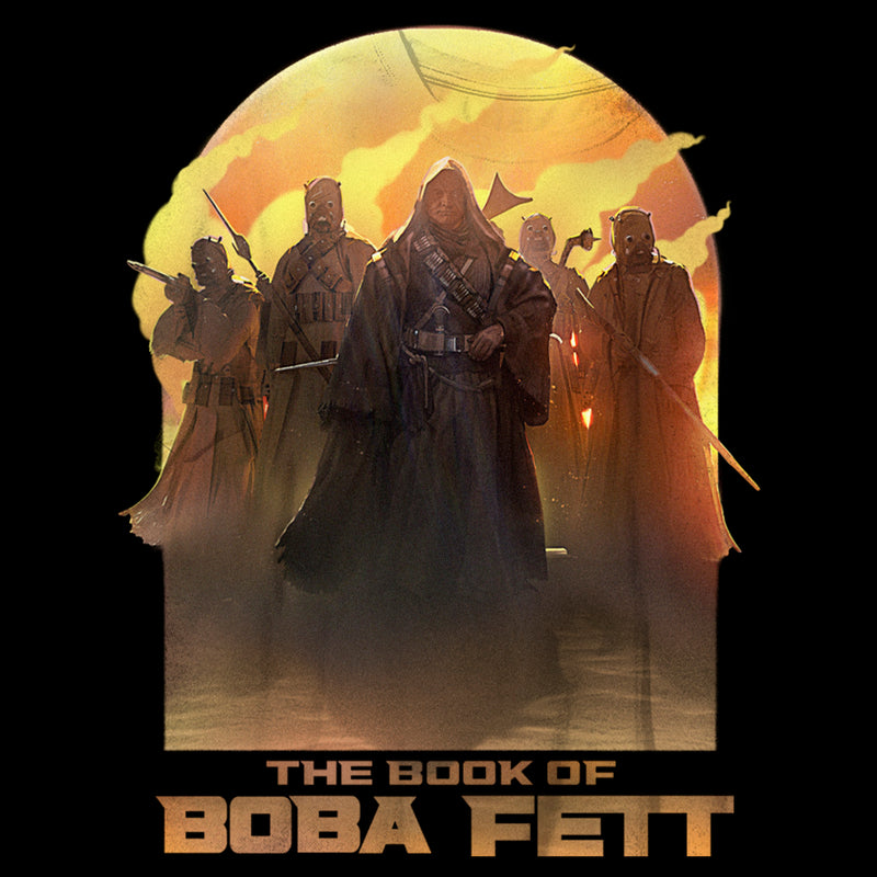 Boy's Star Wars: The Book of Boba Fett Desert Leader of the Tusken Raiders T-Shirt