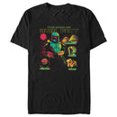 Men's Star Wars: The Book of Boba Fett Distressed Character Line-up T-Shirt