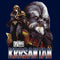 Boy's Star Wars: The Book of Boba Fett Krrsantan the Wookiee The Twins Protector T-Shirt