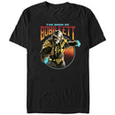 Men's Star Wars: The Book of Boba Fett Black Krrsantan T-Shirt