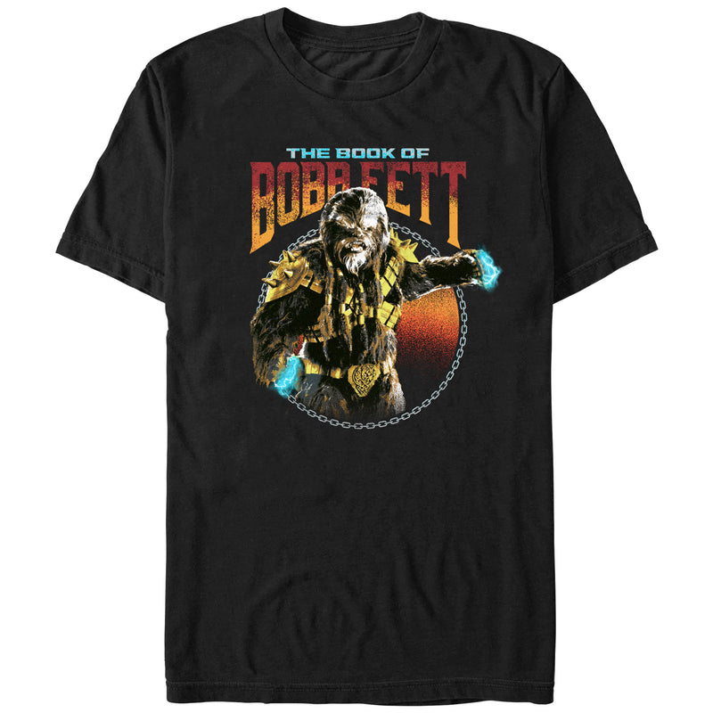 Men's Star Wars: The Book of Boba Fett Black Krrsantan T-Shirt