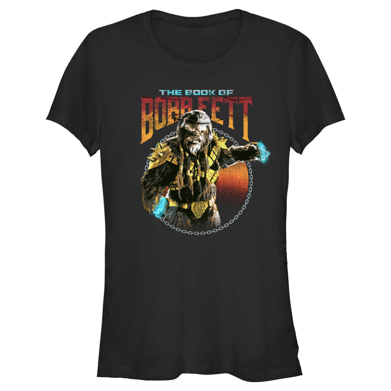 Junior's Star Wars: The Book of Boba Fett Black Krrsantan T-Shirt