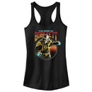 Junior's Star Wars: The Book of Boba Fett Black Krrsantan Racerback Tank Top