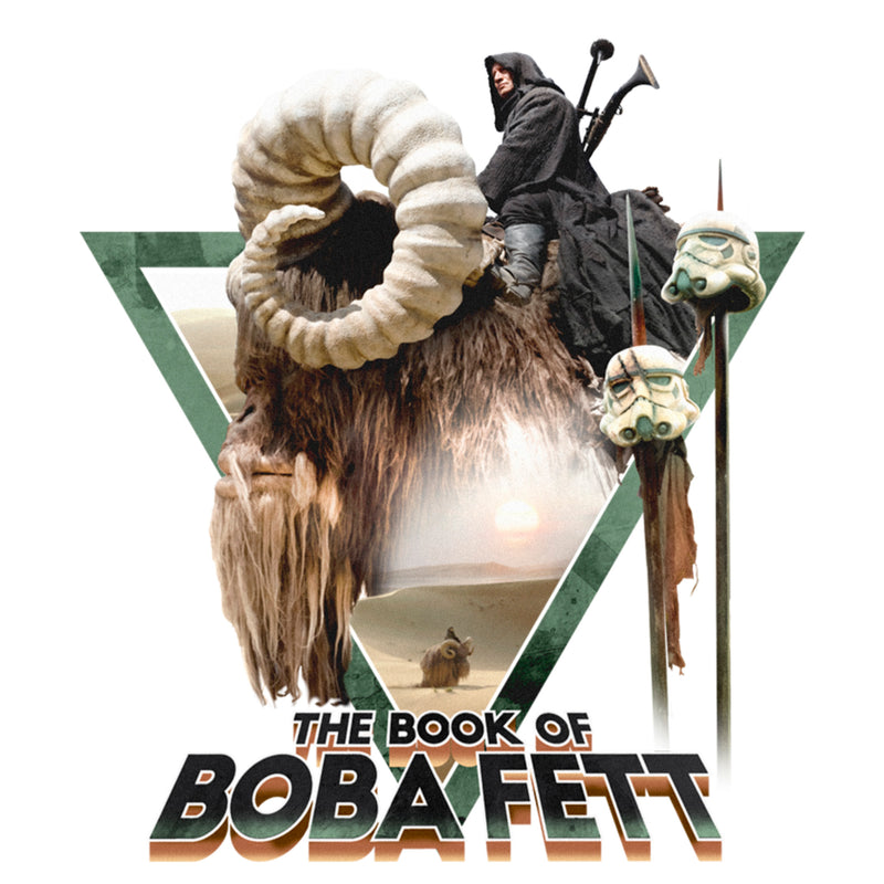 Women's Star Wars: The Book of Boba Fett Bantha Ride Boba T-Shirt