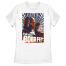 Women's Star Wars: The Book of Boba Fett Fennec and Boba Poster T-Shirt