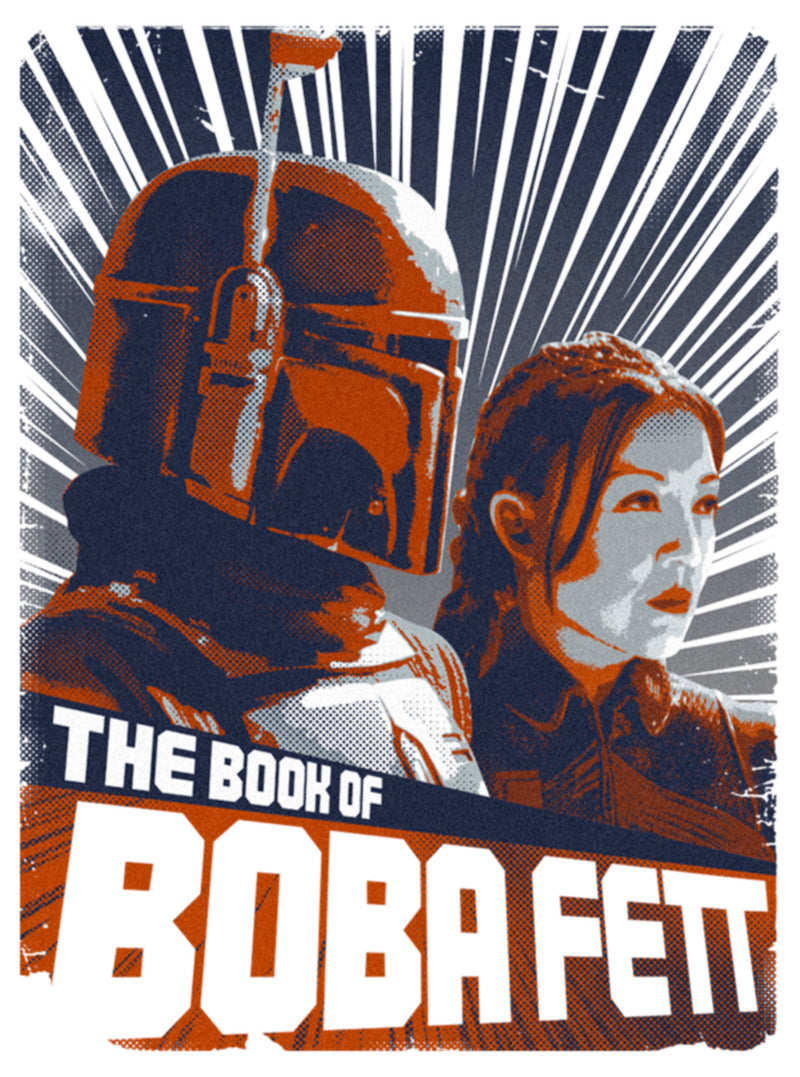 Women's Star Wars: The Book of Boba Fett Fennec and Boba Poster T-Shirt