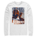 Men's Star Wars: The Book of Boba Fett Fennec and Boba Poster Long Sleeve Shirt