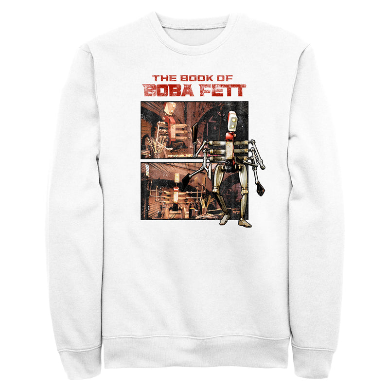 Men's Star Wars: The Book of Boba Fett COO Cook Droid Sweatshirt