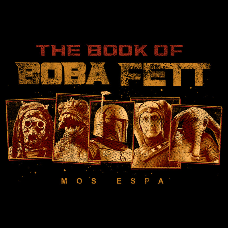 Boy's Star Wars: The Book of Boba Fett Mos Espa Dangerous Locals T-Shirt