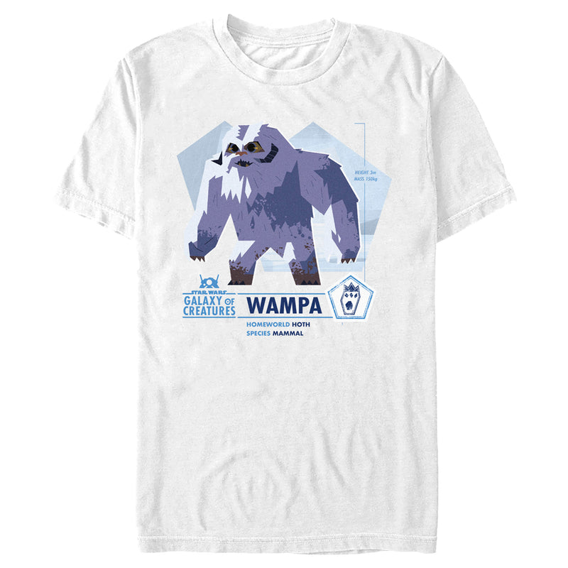 Men's Star Wars: Galaxy of Creatures Wampa Species T-Shirt