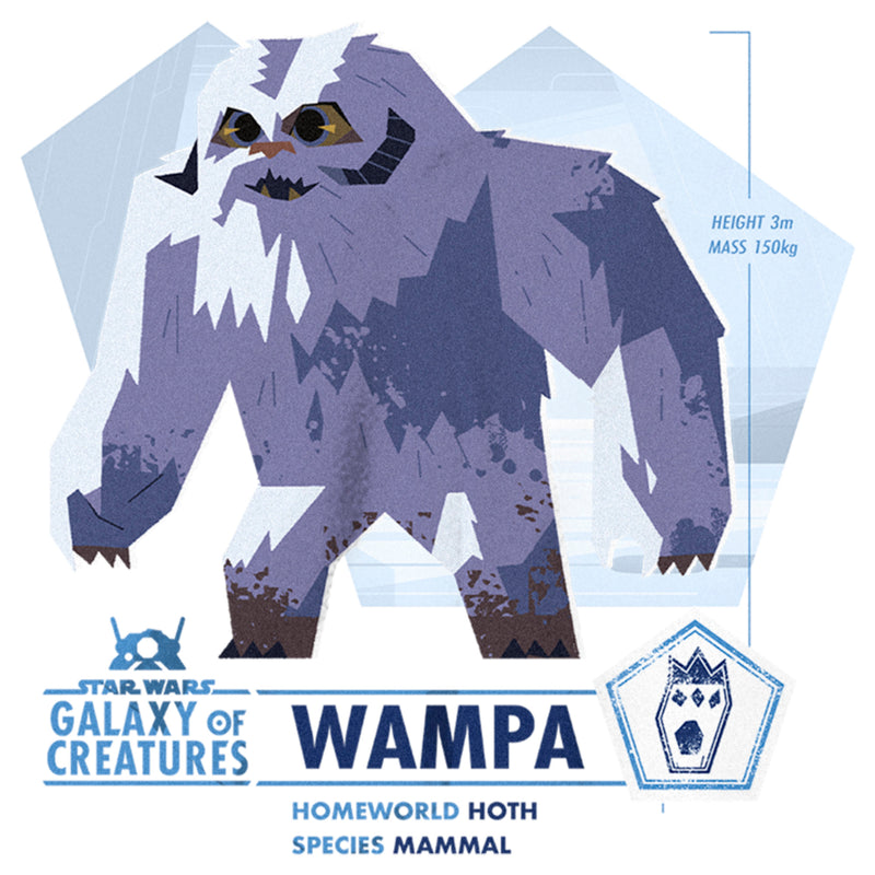 Boy's Star Wars: Galaxy of Creatures Wampa Species T-Shirt