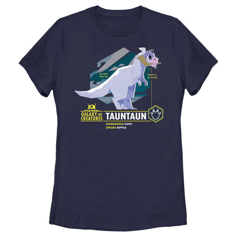 Women's Star Wars: Galaxy of Creatures The Tauntaun T-Shirt