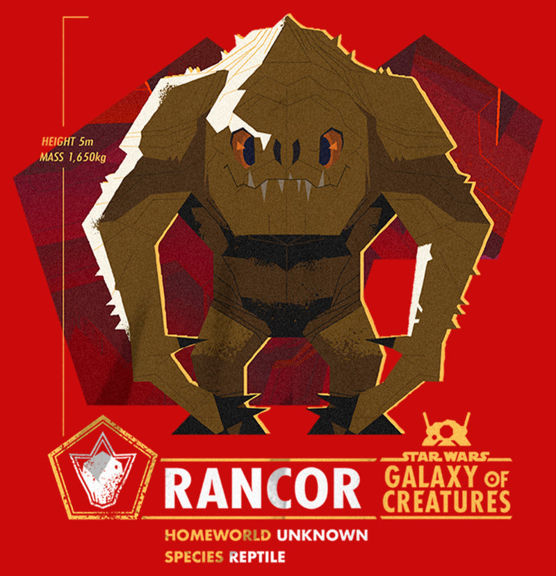 Boy's Star Wars: Galaxy of Creatures The Rancor T-Shirt