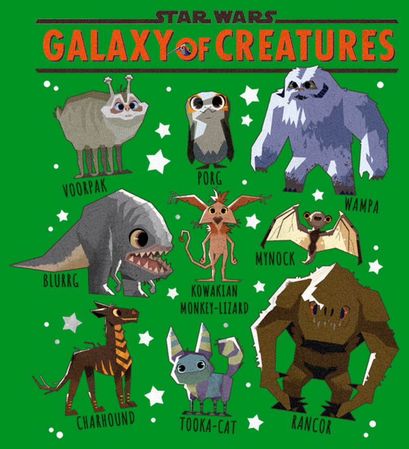 Boy's Star Wars: Galaxy of Creatures Creature Poster T-Shirt