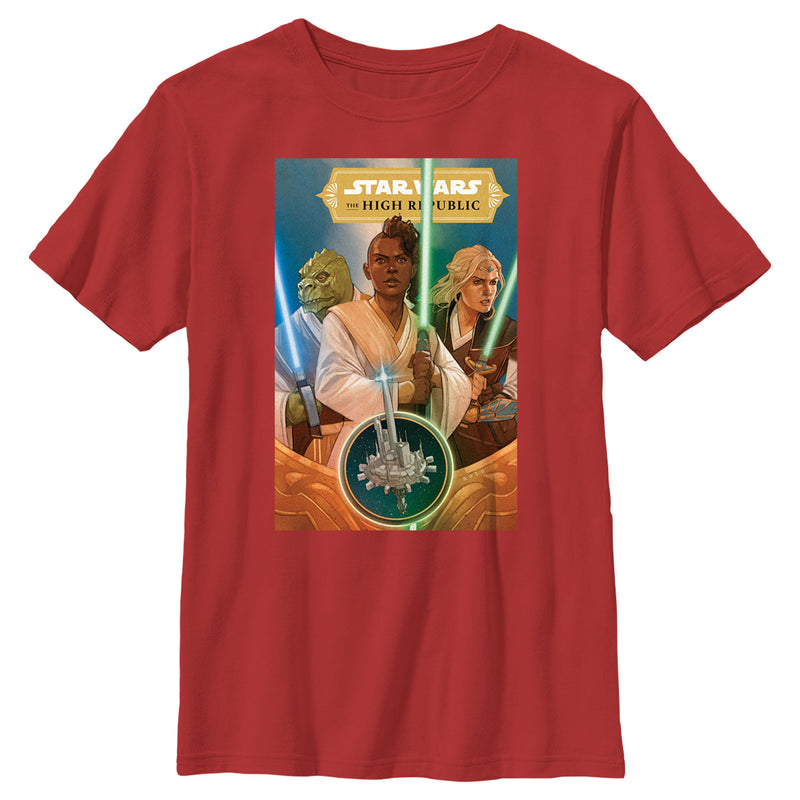 Boy's Star Wars The High Republic Jedi There Is No Fear Team T-Shirt