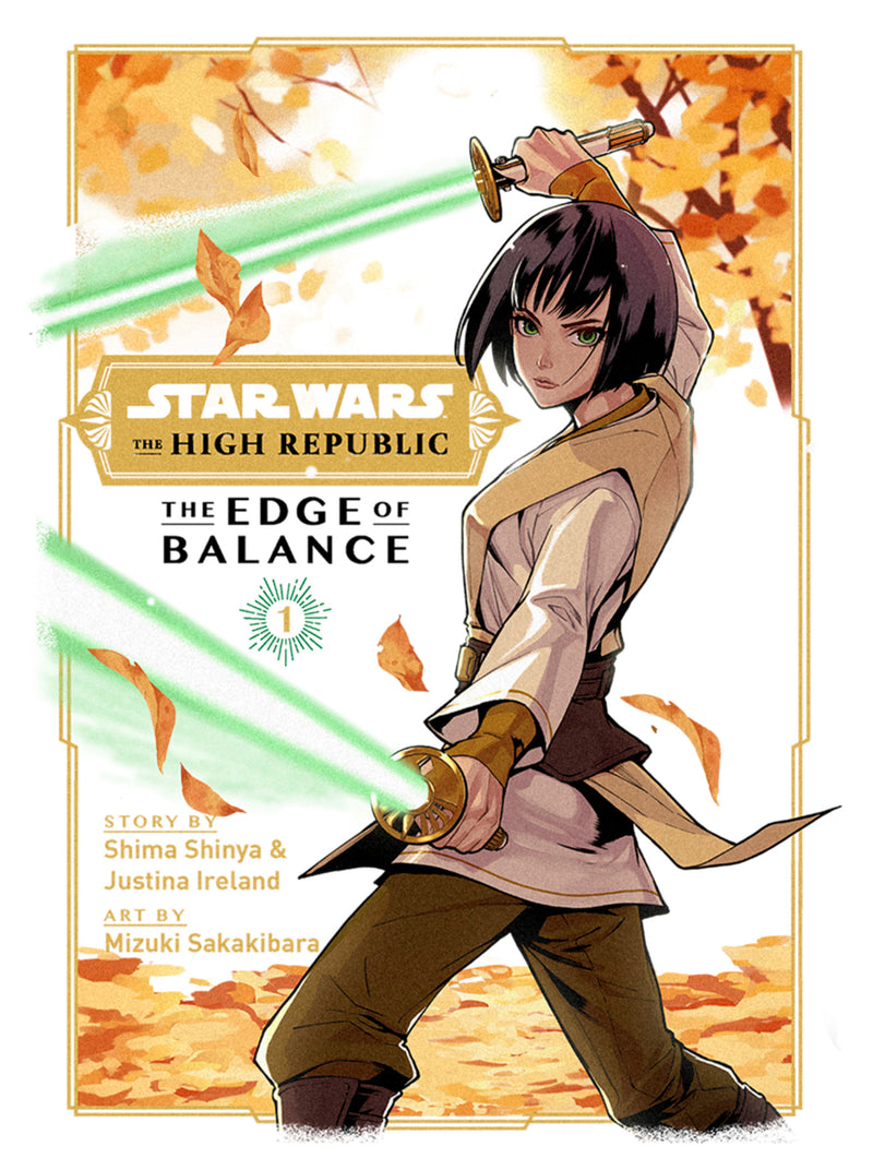 Men's Star Wars The High Republic Edge of Balance Cover T-Shirt
