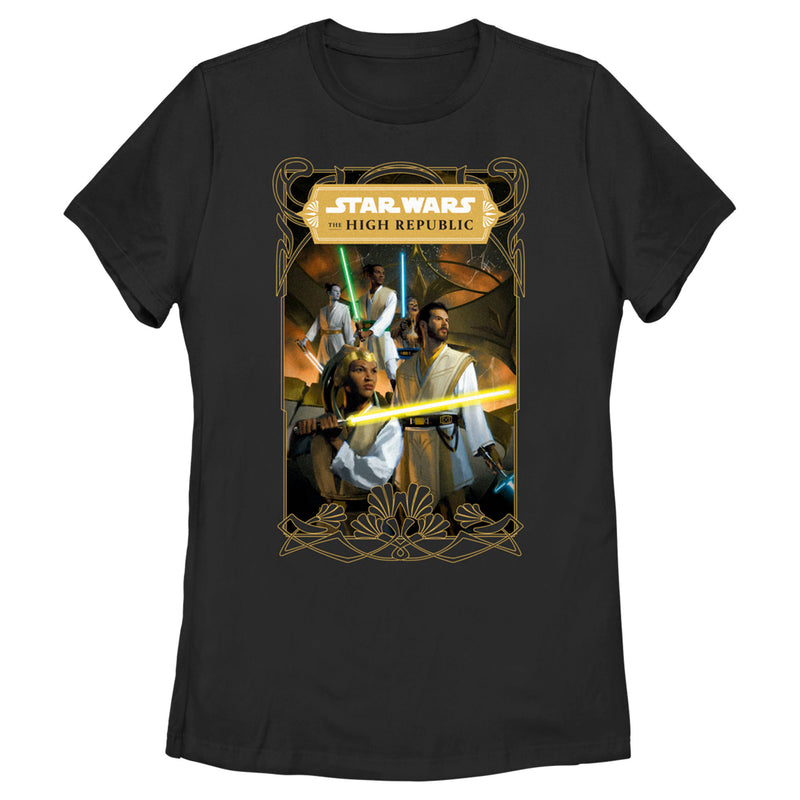 Women's Star Wars The High Republic The Fallen Star Cover T-Shirt