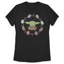 Women's Star Wars: The Mandalorian Grogu Easter Egging Around T-Shirt