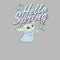 Junior's Star Wars: The Mandalorian Grogu Hello Spring T-Shirt