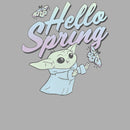 Boy's Star Wars: The Mandalorian Grogu Hello Spring T-Shirt