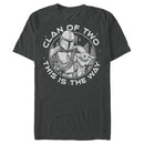 Men's Star Wars: The Mandalorian Father's Day Clan of Two This is the Way T-Shirt