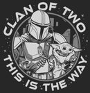 Men's Star Wars: The Mandalorian Father's Day Clan of Two This is the Way T-Shirt