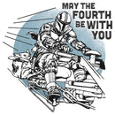 Girl's Star Wars: The Mandalorian May the Fourth Be With You T-Shirt