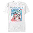 Men's Star Wars: The Mandalorian Fourth of July Grogu Stars and Stripes T-Shirt