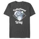 Men's Star Wars: The Mandalorian Father's Day Mando Fatherhood is the Way T-Shirt