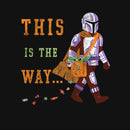 Girl's Star Wars: The Mandalorian Halloween This is the Way Treats T-Shirt