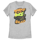 Women's Star Wars: The Mandalorian Halloween Grogu Spookiest in Galaxy T-Shirt