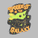 Girl's Star Wars: The Mandalorian Halloween Grogu Spookiest in the Galaxy T-Shirt