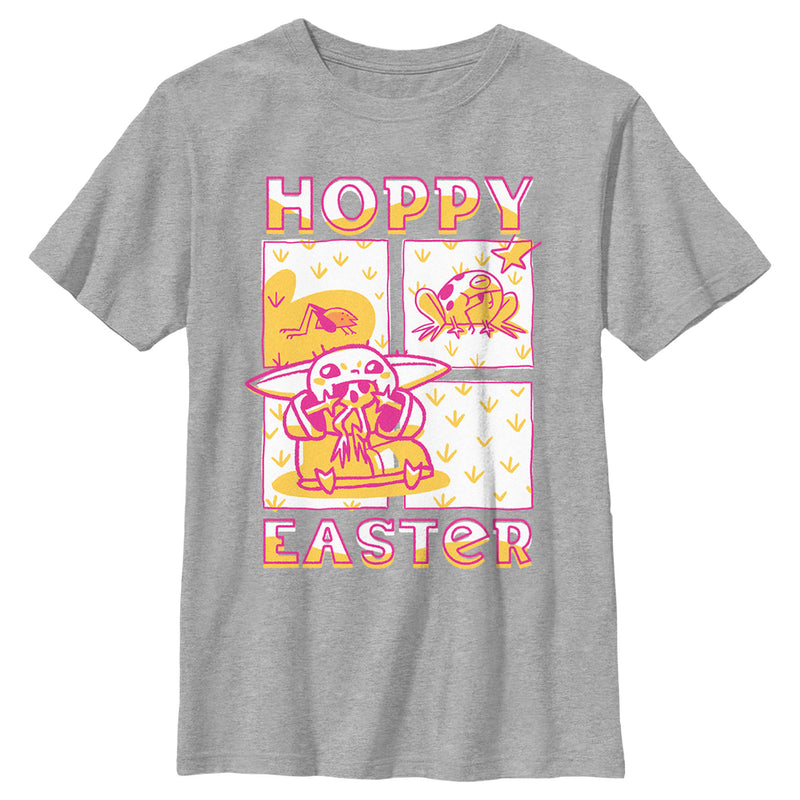 Boy's Star Wars: The Mandalorian Grogu Hoppy Easter T-Shirt