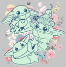 Junior's Star Wars: The Mandalorian Spring Cute Grogu Sunday Surprise T-Shirt