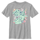 Boy's Star Wars: The Mandalorian Spring Cute Grogu Sunday Surprise T-Shirt