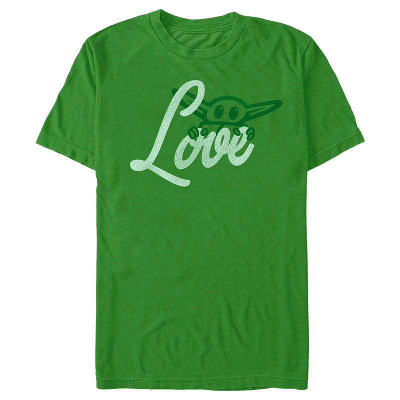 Men's Star Wars: The Mandalorian Grogu Gazing Love T-Shirt