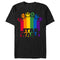 Men's Star Wars Pride Rainbow Crests Logo T-Shirt